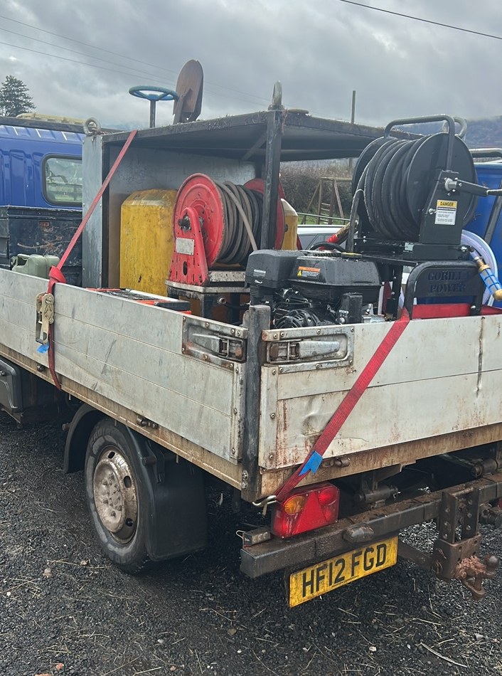 High-Pressure Drain Jetting